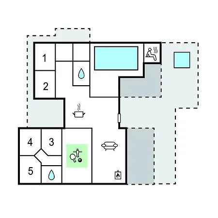 Awesome In With Sauna Ferienhaus *